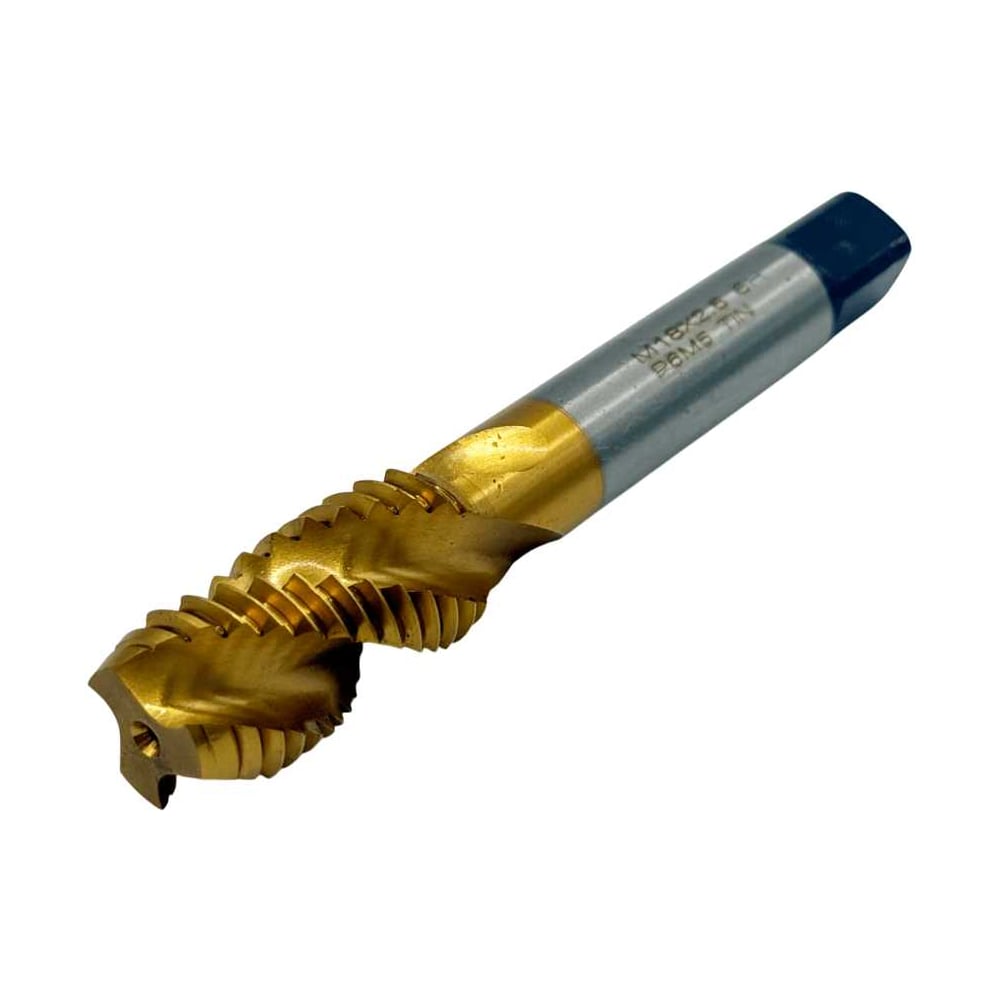 Изображение товара Метчик машинно-ручной TORNERI М 18х2.5 Р6М5 с покрытием TiN