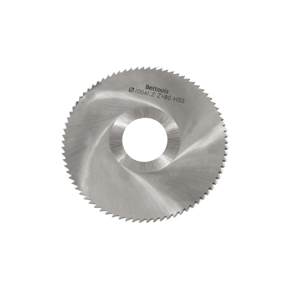 Изображение товара Фреза Beltools 100х1,2х27 Z=80 тип 1 со ступицей HSS