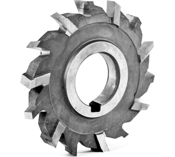 Изображение товара Фреза трехсторонняя 80х12х27 Z=14 тип 2 HSS разнонаправленный зуб ГОСТ 28527-90 Beltools ri.179.675