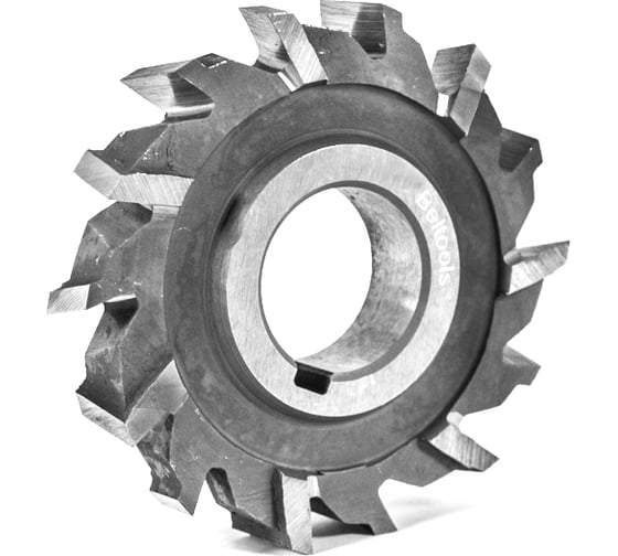 Изображение товара Фреза трехсторонняя 80х20х27 Z=14 тип 2 HSS разнонаправленный зуб ГОСТ 28527-90 Beltools ri.179.678