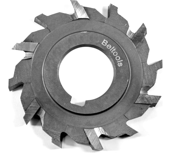 Изображение товара Фреза трехсторонняя 63х5х22 Z=12 тип 2 HSS разнонаправленный зуб ГОСТ 28527-90 Beltools ri.179.669