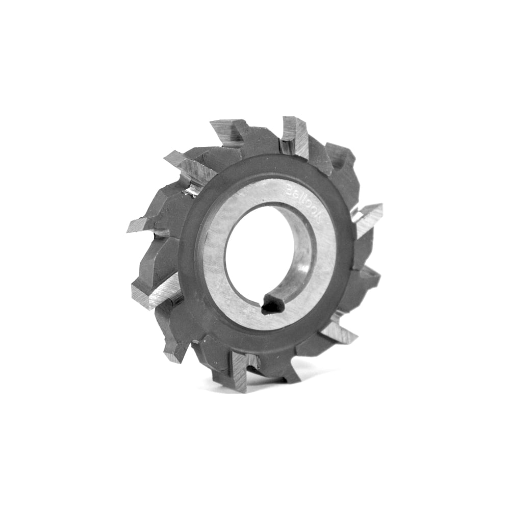 Изображение товара Фреза трехсторонняя 63х14х22 Z=12 тип 2 HSS разнонаправленный зуб ГОСТ 28527-90 Beltools ri.179.667