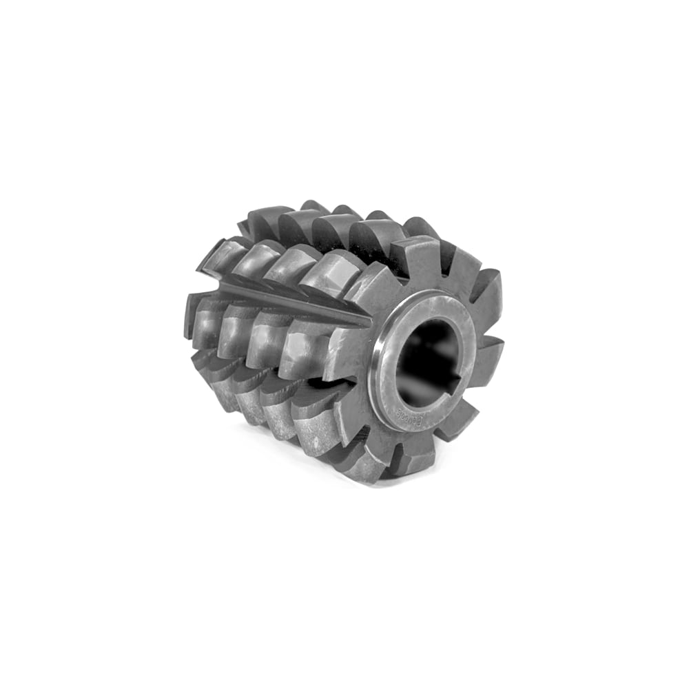 Изображение товара Фреза червячная для зубьев звездочек Beltools t=19,05 dр=12,07 B Р6М5 (2523-0142) 100x100x32 (4гр.05 мин.) 3781 Z=10 исп2 ri.188.96