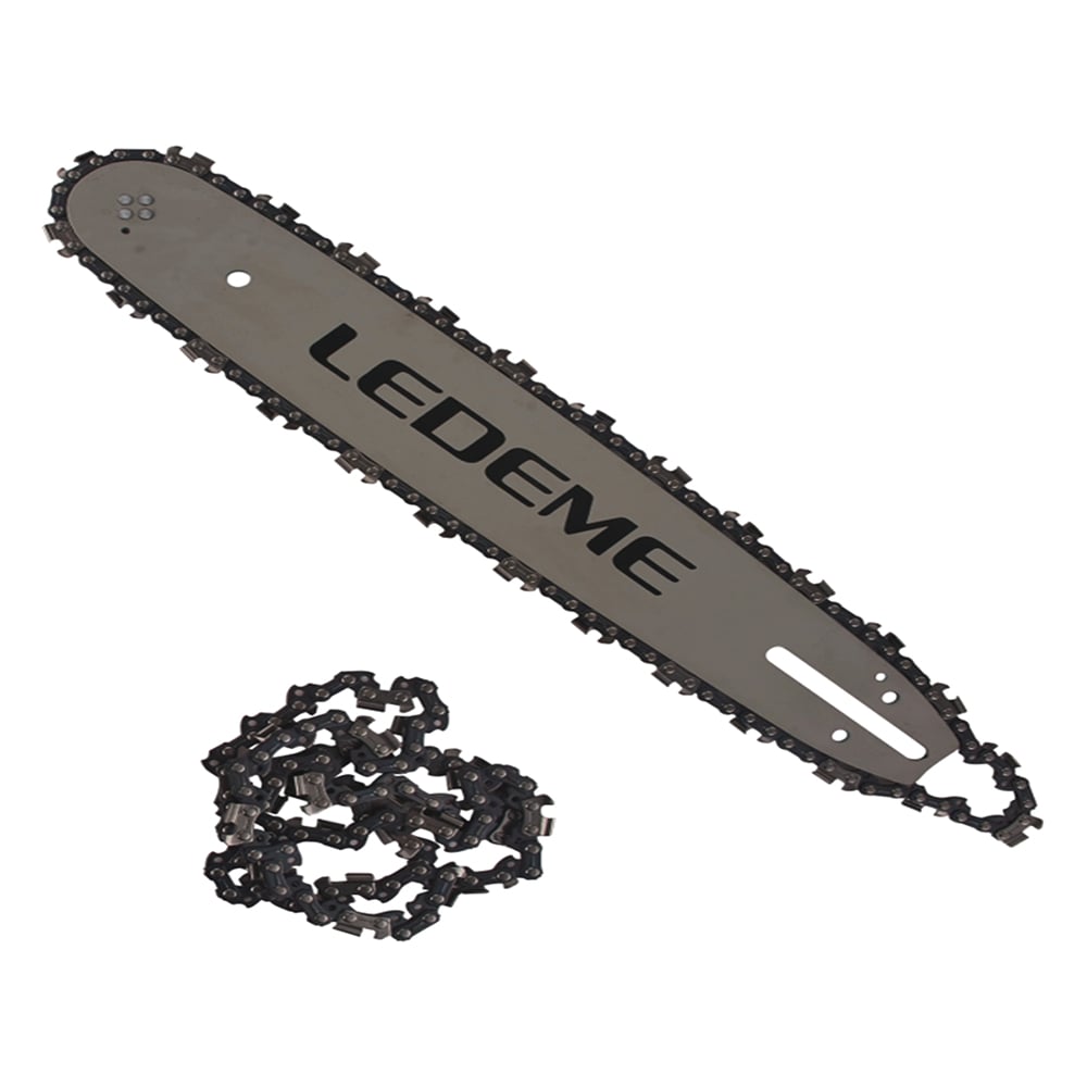 Изображение товара Шина с цепью Ledeme для бензо- и электропил LYC101