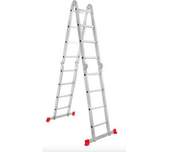 Изображение товара Лестница-трансформер emtop 3 положения, макс. высота - 475 см, макс нагрузка - 150 кг, вес - 18 кг ELAD4441