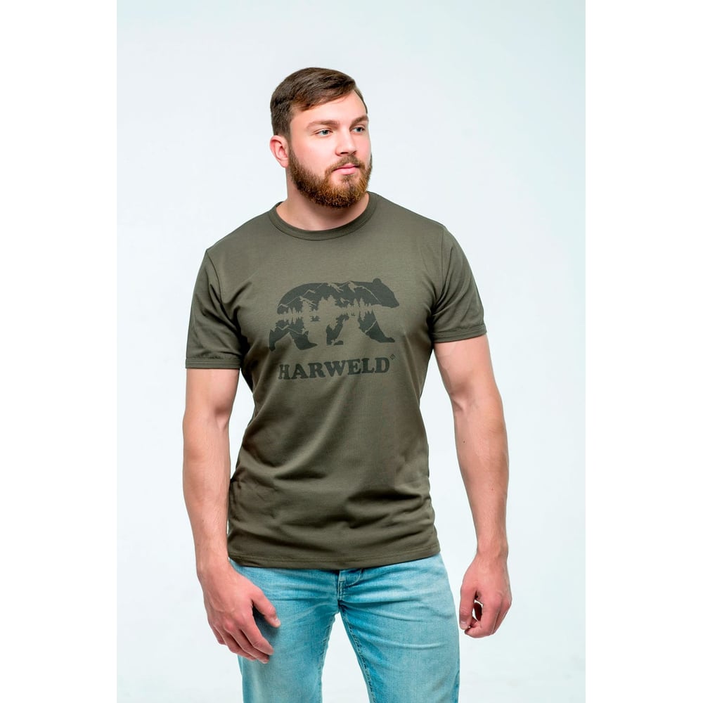 Изображение товара Футболка ТЗРО Harweld хаки, (р. XL)