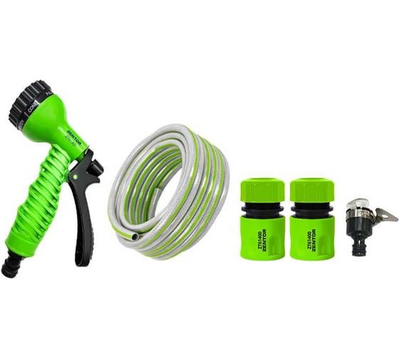 Изображение товара Шланг садовый Zentor с коннекторами ZT61502