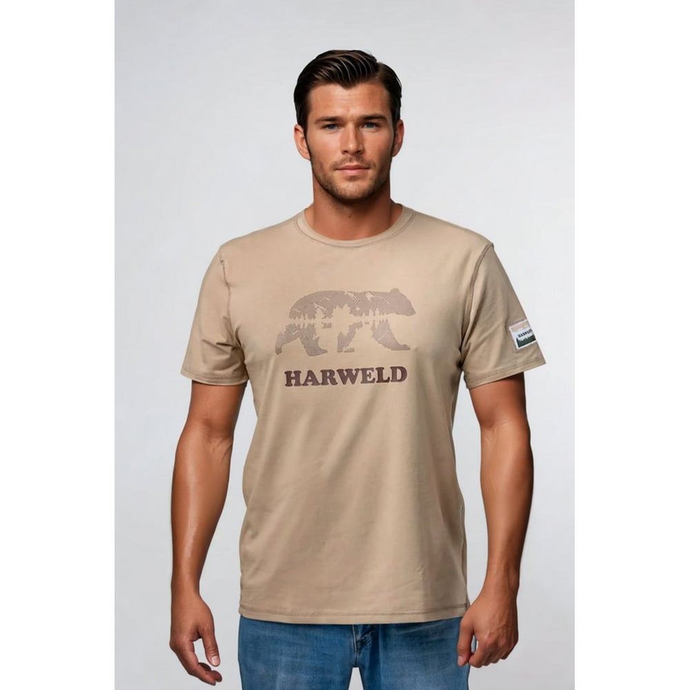 Изображение товара Футболка ТЗРО Harweld мускат размер L повседневная из хлопка