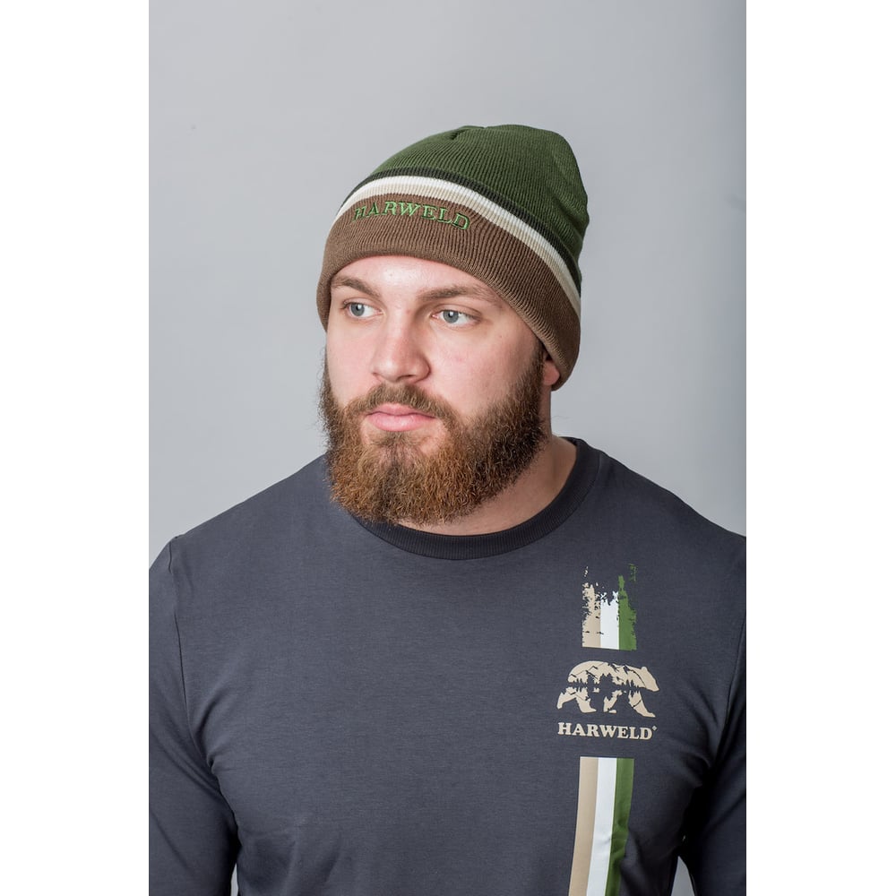 Изображение товара Шапка ТЗРО Harweld для рыбалки и активного отдыха хаки демисезонная