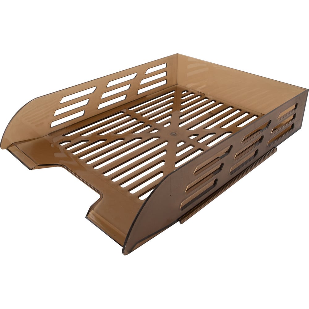 Изображение товара Горизонтальный сетчатый лоток для бумаг BRAUBERG ECO 330x245x65 мм