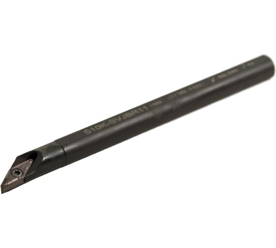 Изображение товара Резец расточной с ромбической пластиной D=10 L=125 S10K-SVJBR 11 Русский Инструмент ri.465.18