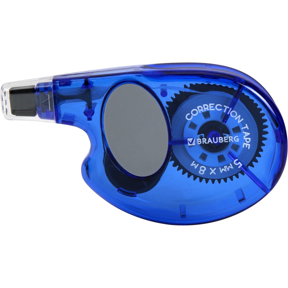 Изображение товара Корректирующая лента BRAUBERG Bomb 5 мм х 8 м темно-синий корпус
