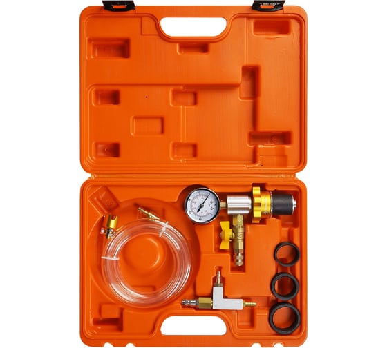 Изображение товара Набор для тестирования и заправки систем охлаждения AIRLINE универсальный 6 предметов ATSR010