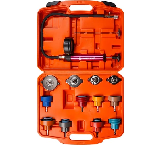 Изображение товара Набор для тестирования системы охлаждения AIRLINE 14 предметов ATSR014