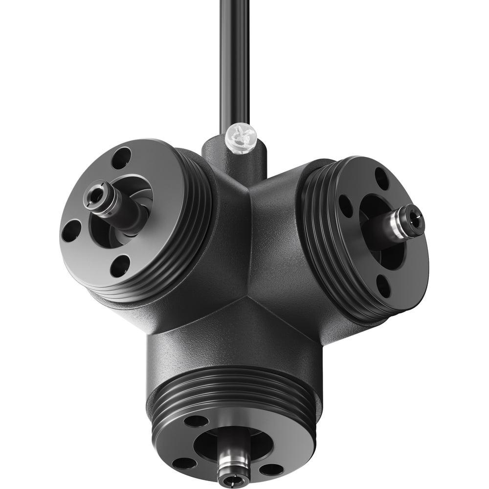 Изображение товара Т-образный вертикальный коннектор питания MAYTONI CA016TC-P-B для шинопроводов