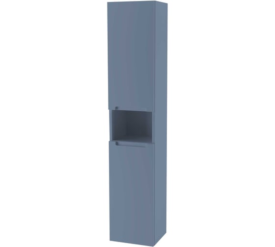 Изображение товара Подвесной пенал для ванной ЗОВ Дион Серо-синий DPS