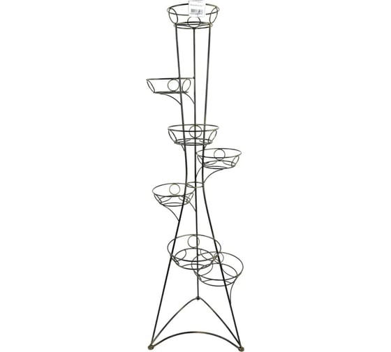 Изображение товара Подставка под цветы Удачный Сезон Классика 7 горшков с позолотой 1876