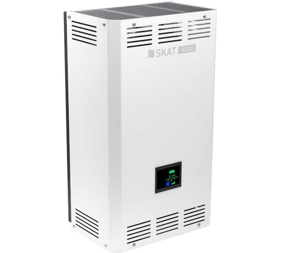 Изображение товара Стабилизатор сетевого напряжения SKAT ST-30000 LED 9103