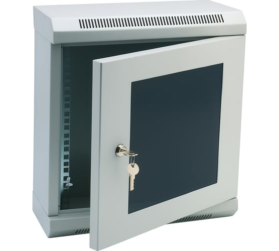 Изображение товара Шкаф телекоммуникационный 5Bites 4U / 312х150 / 10 / WALL / GREY TC3104-04G