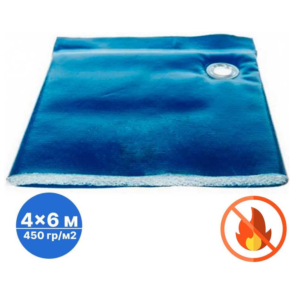 Изображение товара Тент ПВХ негорючий с утеплителем Sebmet 4x6 м