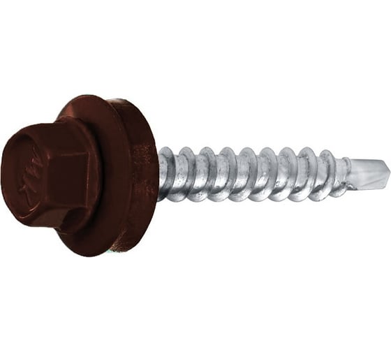 Изображение товара Кровельный саморез swfs RAL-8014 ZP 4,8х28 5000 шт. тов-046831