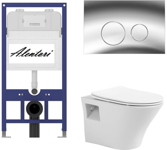 Изображение товара Комплект Инсталляция для подвесного ALENTORI AL.SIS11TAL.CHI102CH1000080