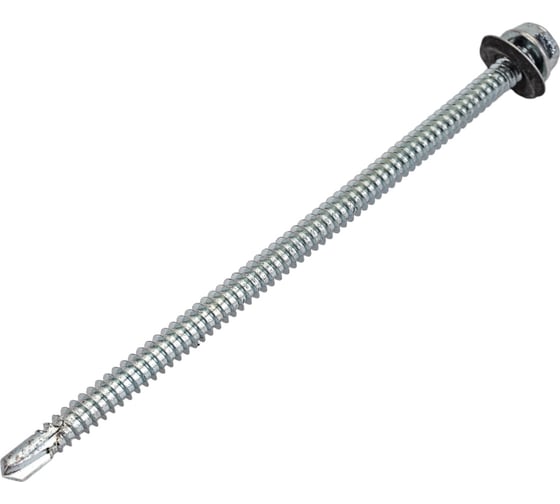 Изображение товара Саморез ЦММ 6,3х127(130) кровельный оцинк. по металлу, (50 шт.) 0Т-00016174