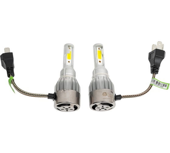 Изображение товара Светодиодная лампа головного света Nord-Yada H4 12-24V 30W 6200K 3200lm, 2 шт. 908490