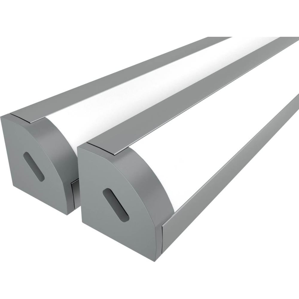 Изображение товара Комплект профилей Ledcraft LC-LPU1717M16-3x2 серебро для внутренней подсветки