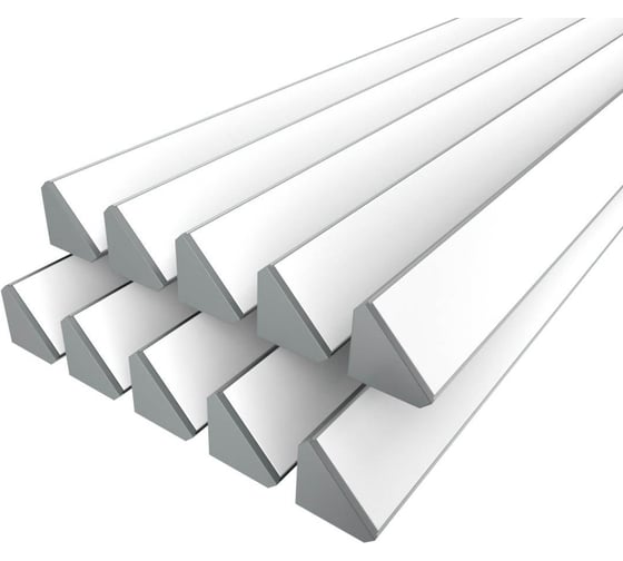 Изображение товара Комплект Ledcraft LC-LPU3838M44-2x10Silver из 10 шт серебро (2м профиль+2м рассеиватель+2 заглушки+2 крепежа) 1616240732