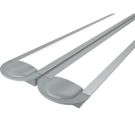 Изображение товара Комплект Ledcraft LC-LPV0722M16-3x2Silver из 2 шт серебро (3м профиль+3м рассеиватель+2 заглушки) 1616340003