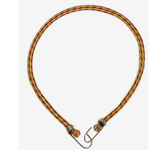 Изображение товара Резинка крепления TORSO 80 см, d 10 мм, металлические крючки, микс 4452580