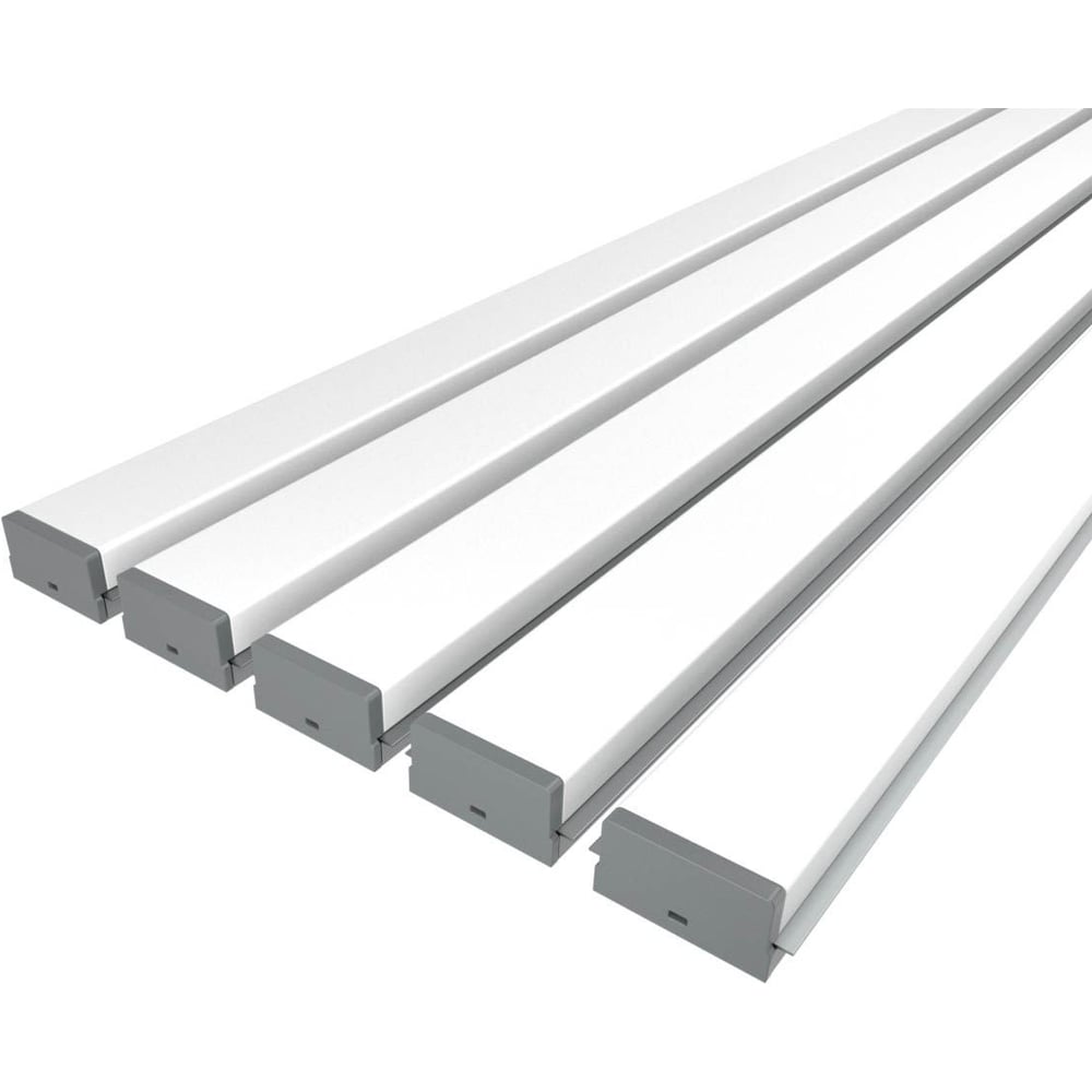 Изображение товара Комплект LED профилей LC-LPV0740M36-3x5Silver 5 шт для потолков ниш и карнизов