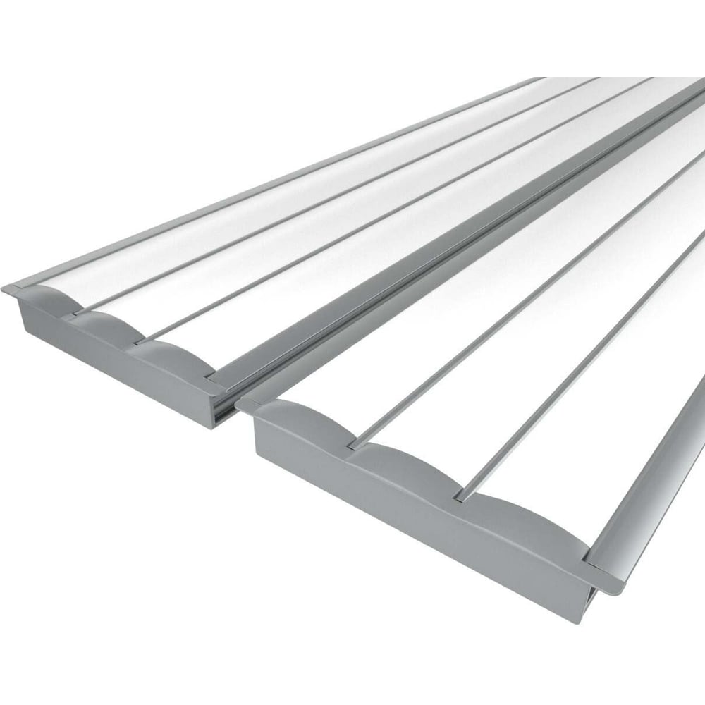 Изображение товара Комплект светильников Ledcraft LC-LPV0956M16-2x2Silver 2м алюминий поликарбонат