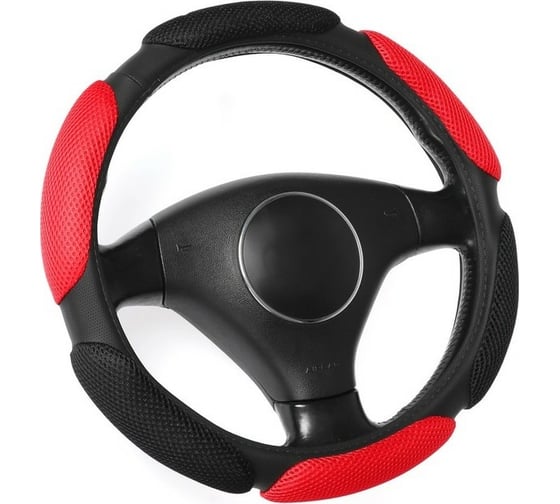 Изображение товара Анатомическая оплетка TORSO 6 подушек, размер 38 см, чёрно-красный 915363