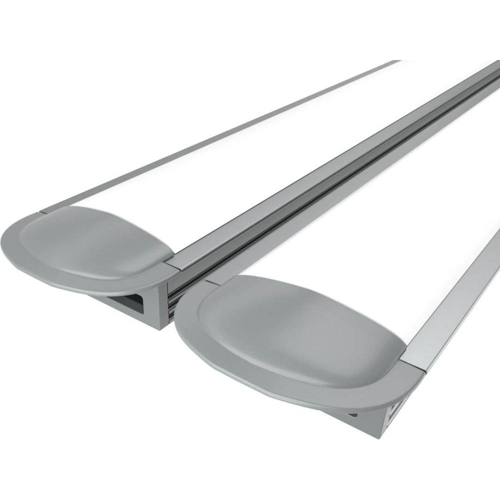 Изображение товара Комплект световых профилей Ledcraft LC-LPV1234M28-2x2Silver 2х2 м для потолков и ниш