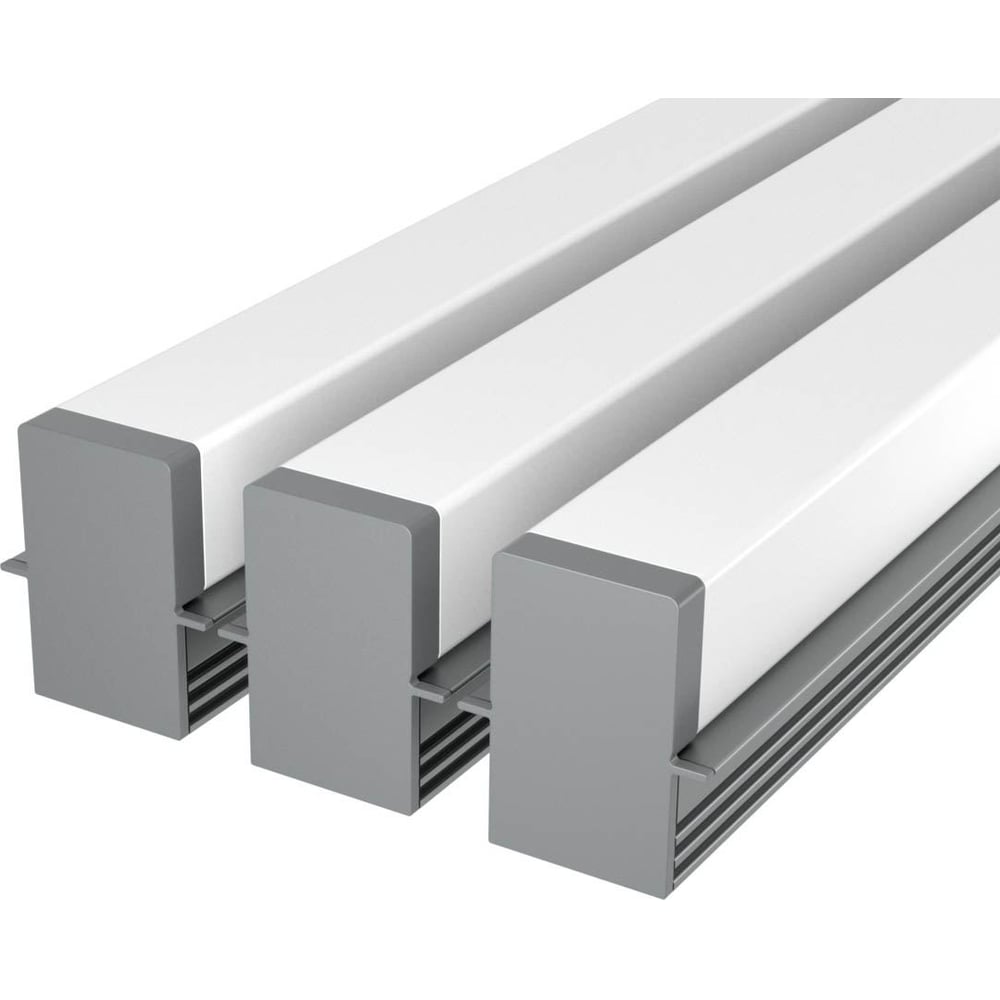 Изображение товара Комплект профилей для подсветки Ledcraft LC-LPV1222M1716-2x3 Серебро 3 шт 2м