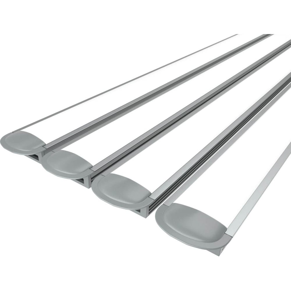 Изображение товара Комплект Ledcraft LC-LPV1234M28-3x4Silver 4 шт подсветка для потолка и ниши