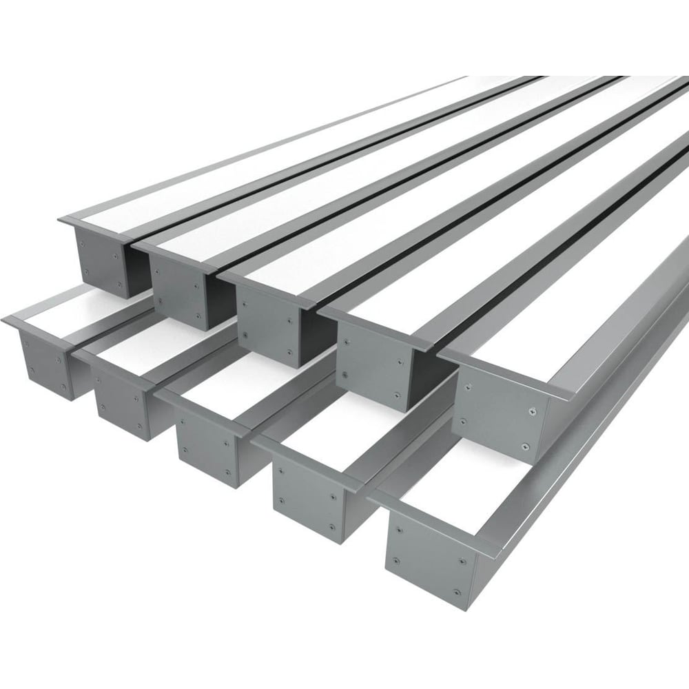 Изображение товара Комплект светового профиля Ledcraft LC-LPV3244M30-3x10Silver для подсветки встройка