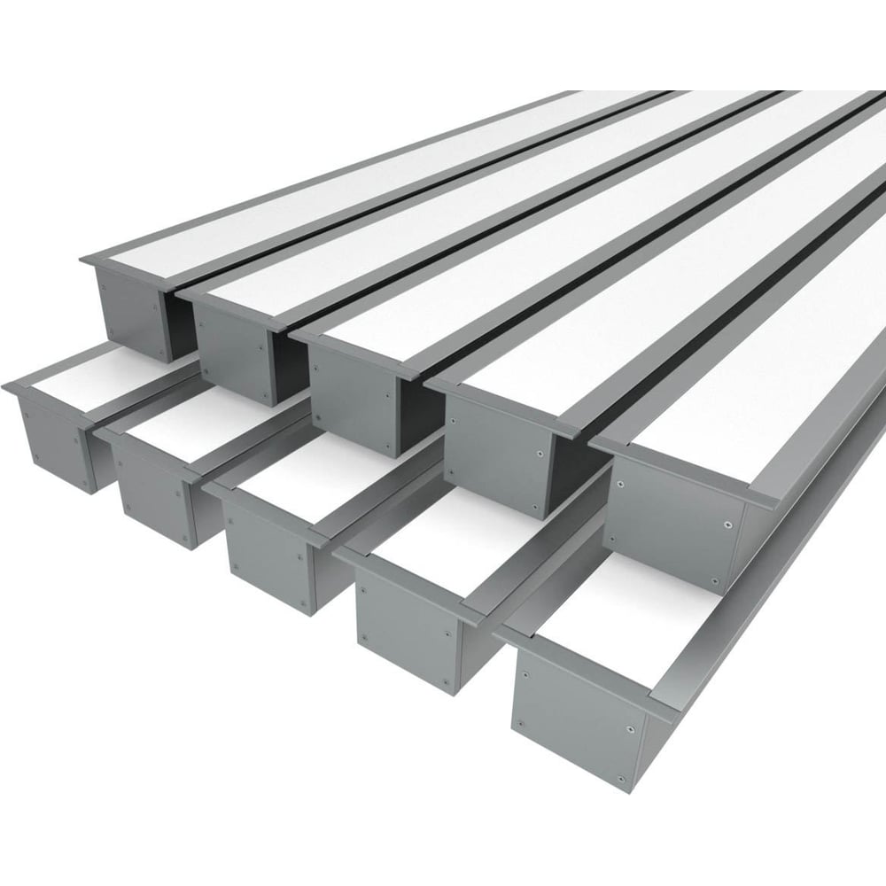 Изображение товара Ledcraft LC-LPV3250M34-3x10Silver - 3 м профиль + 3 м рассеиватель, серебро