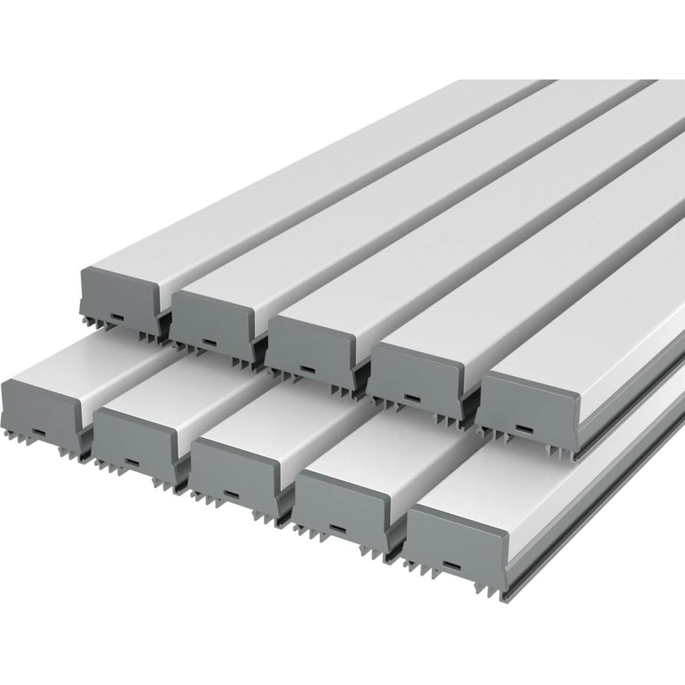Комплект Ledcraft LC-LSS1236M36-3x10Silver из 10 шт серебро (3м профиль+3м рассеиватель+2 заглушки+4 крепежа) 1616340665