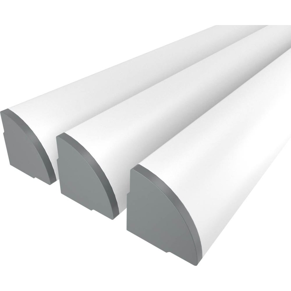 Изображение товара Комплект Ledcraft LC-LSU1515M31-2x3Silver профили для подсветки 3 шт алюминий/поликарбонат