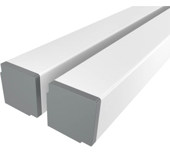Изображение товара Комплект Ledcraft LC-LSU1515M24-2x2Silver из 2 шт серебро (2м профиль+2м рассеиватель+2 заглушки) 1616240036
