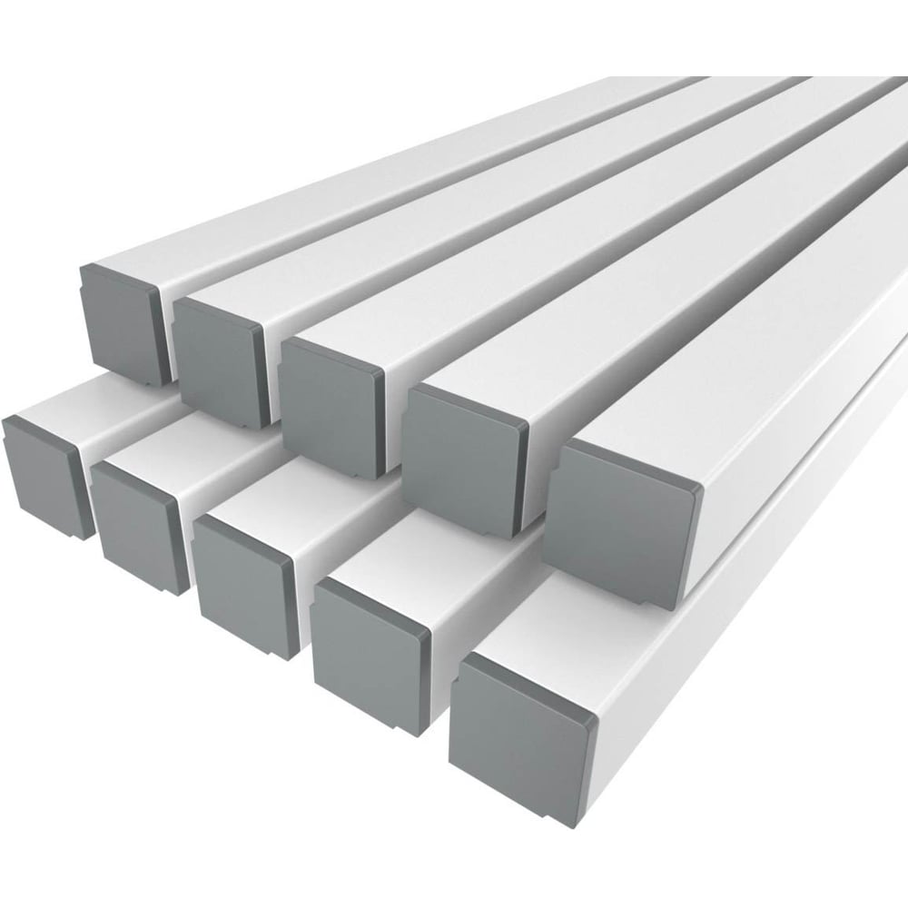 Изображение товара Комплект профилей Ledcraft LC-LSU1515M24-2x10Silver для подсветки 2 м IP 20