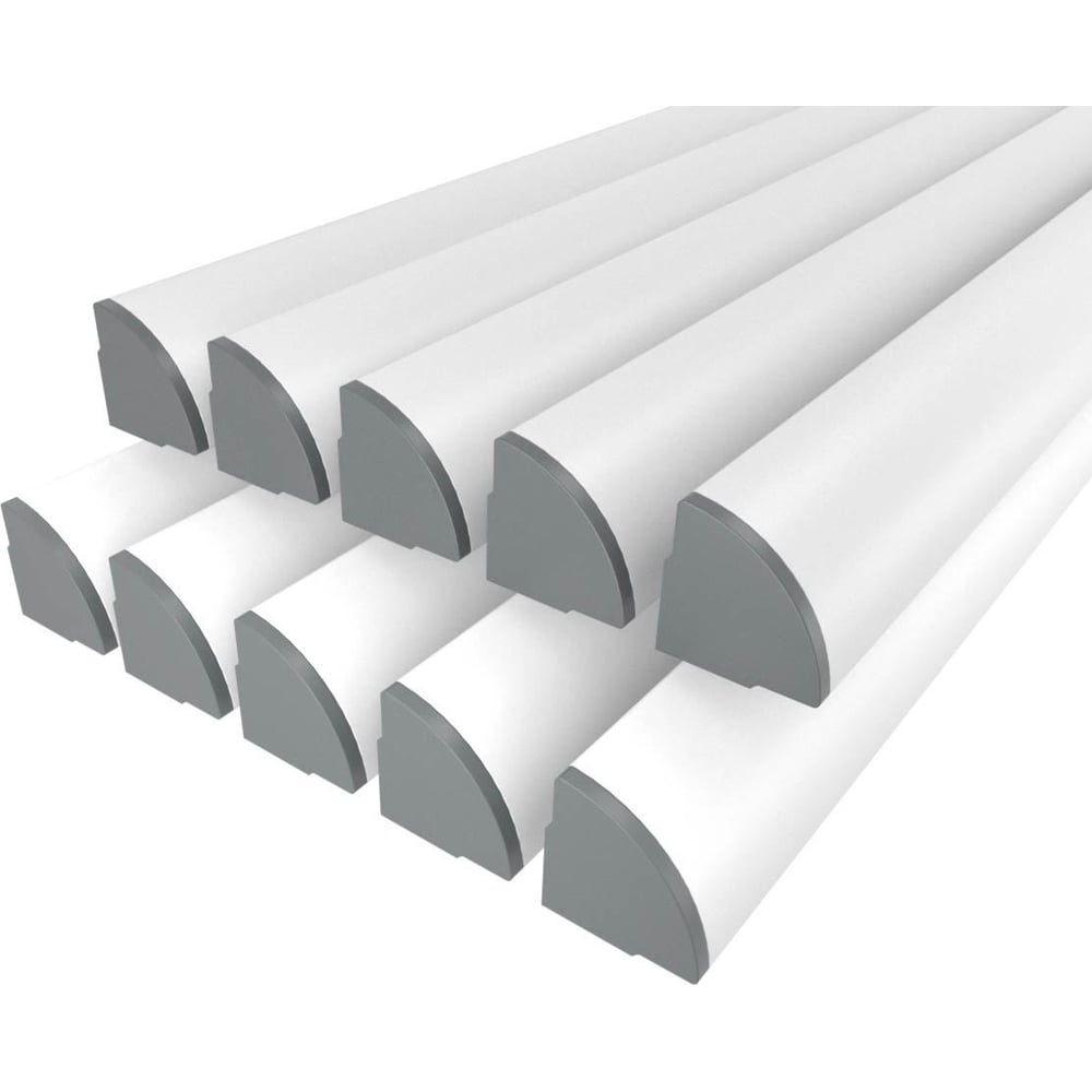 Изображение товара Комплект Ledcraft LC-LSU1515M31-2x10Silver профиль 2м серебро 10 шт