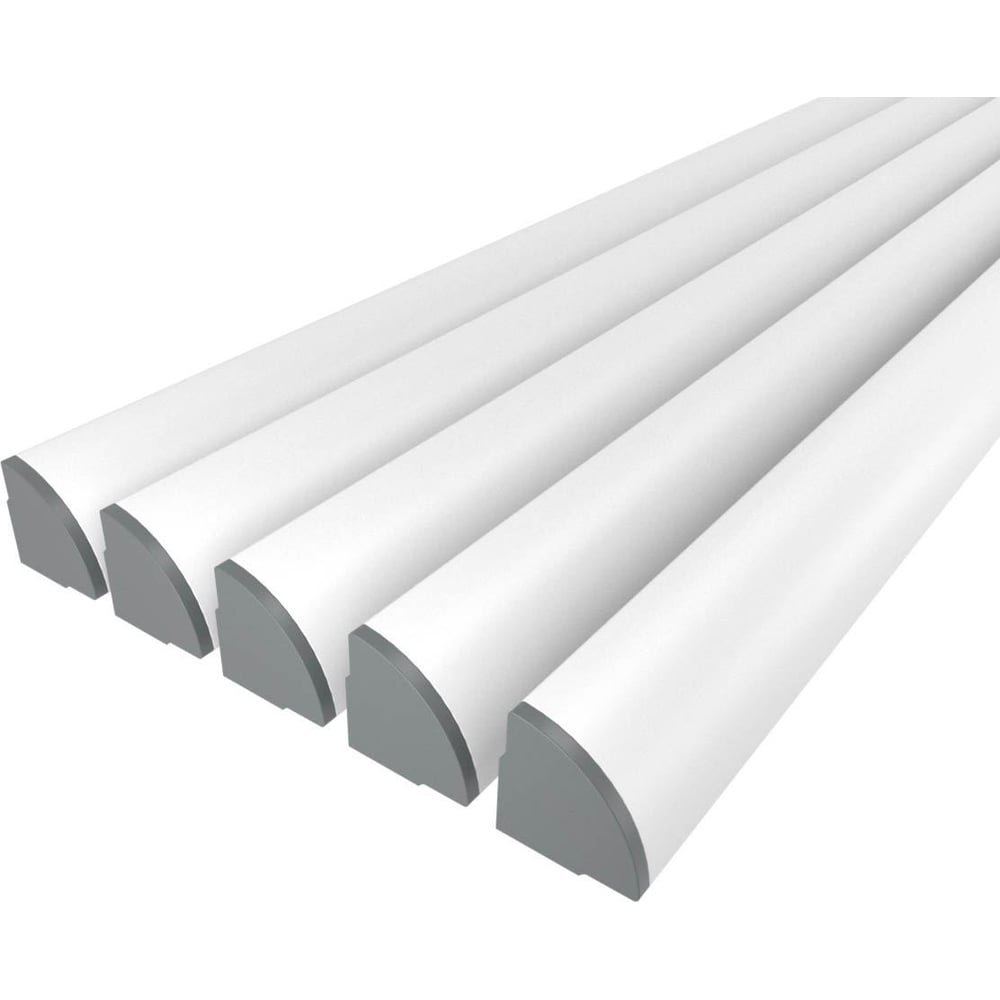 Изображение товара Комплект Ledcraft LC-LSU1515M31-2x5Silver из 5 шт серебро (2м профиль+2м рассеиватель+2 заглушки) 1616240511