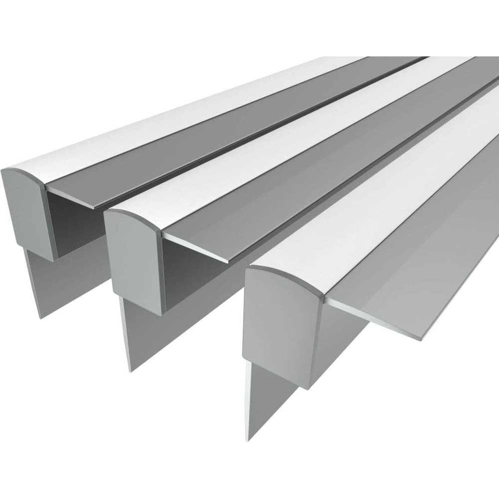 Изображение товара Комплект Ledcraft LC-NKU4532M16-2x3Silver 3 шт 2м профиль для подсветки