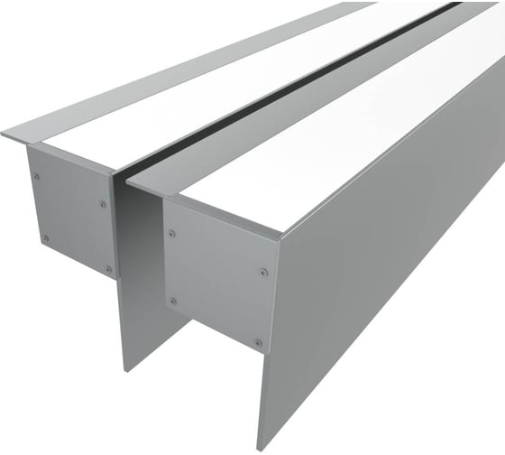 Изображение товара Комплект Ledcraft LC-NKU7650M34-3x2Silver из 2 шт серебро (3м профиль+3м рассеиватель+2 заглушки) 1616340109