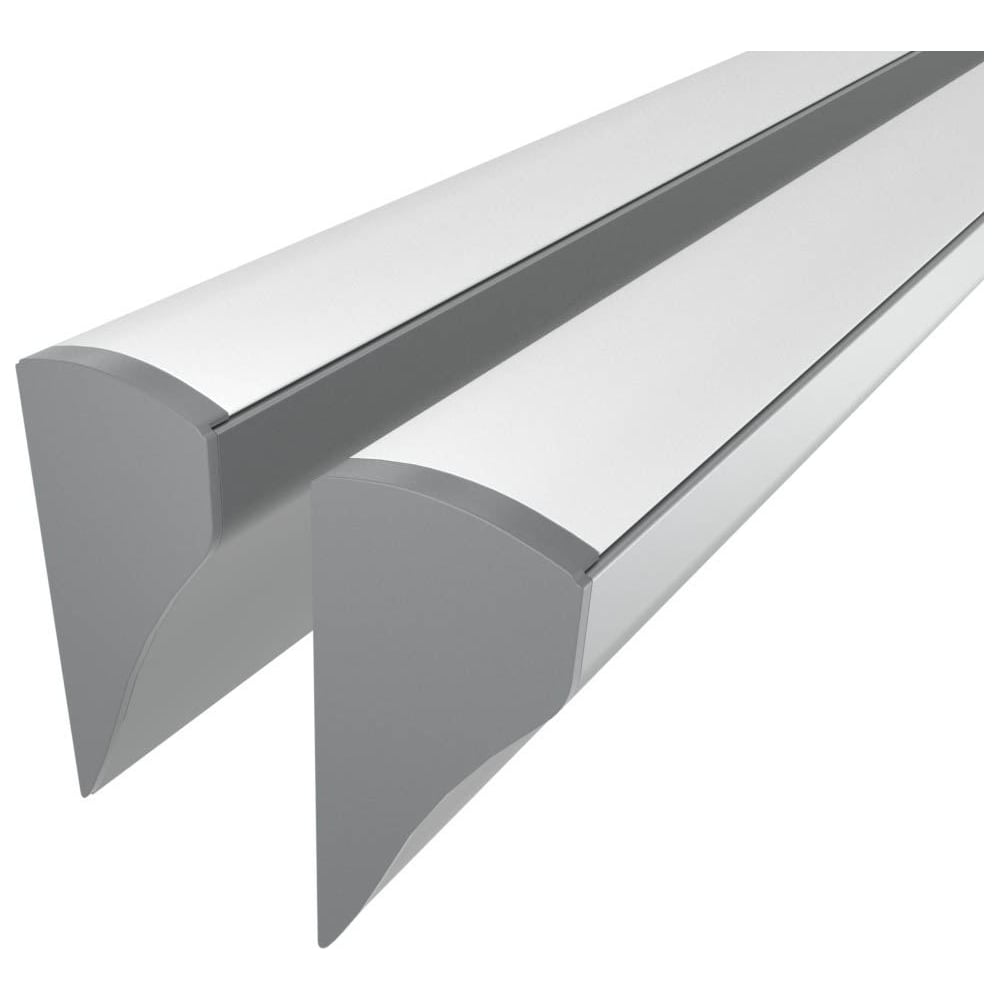 Изображение товара Комплект световых профилей Ledcraft LC-NS1636M16-3x2Silver для подсветки потолков и ниш