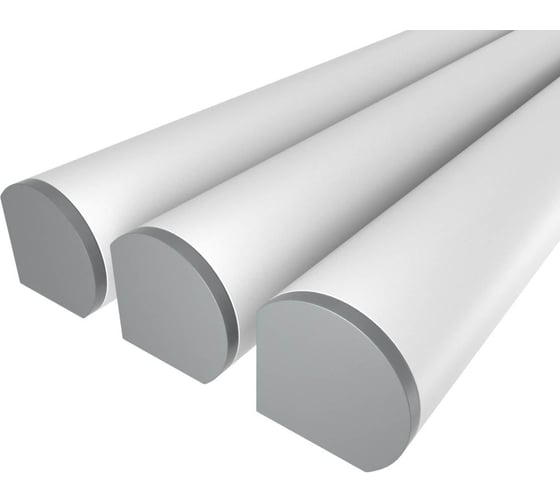 Изображение товара Комплект Ledcraft LC-PUT1717M1-2x3Silver из 3 шт серебро (2м профиль+2м рассеиватель+2 заглушки) 1616240236